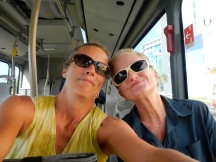 My friend Robin & I mastered the buses!
