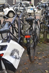 Bikes everywhere in Amsterdam